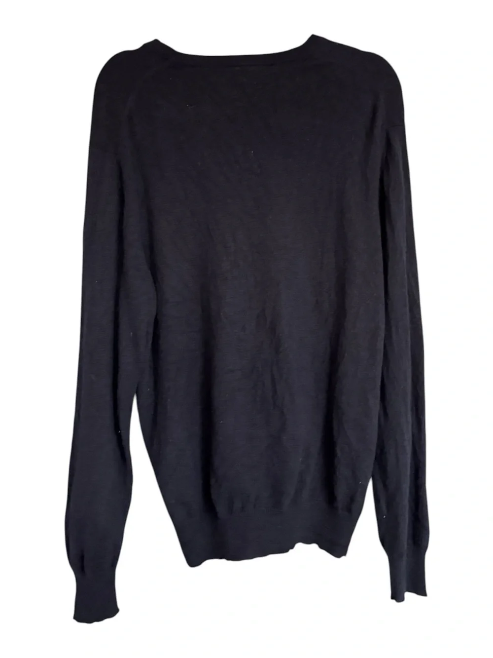 Jos. A. Bank Traveler’s Collection 100% Cashmere V-Neck Sweater Men’s Large Navy